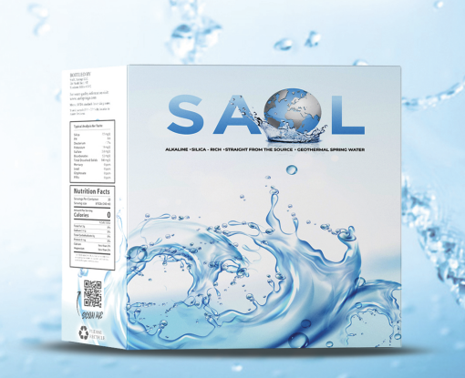 SAOL (2) 5 Liter Boxed Water